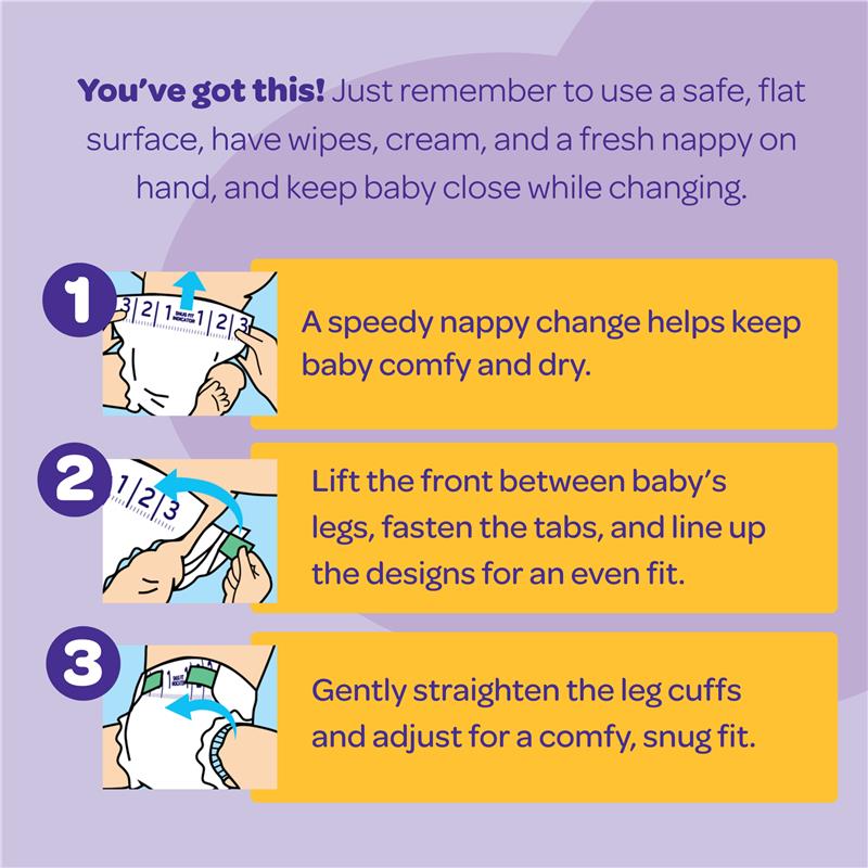 BabyLove Cosifit Nappies Size 3 (6-11kg) 40 Pack