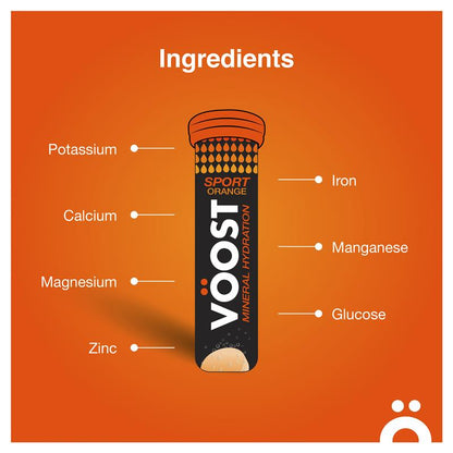 Voost Sport Orange Effervescent 10 Tablets