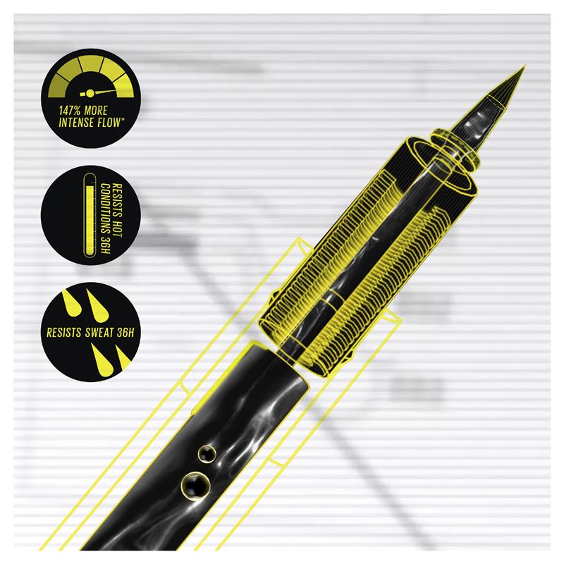 Maybelline Hypersharp 36H Extreme Ink Eyeliner Brown