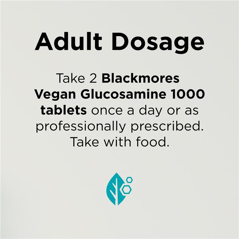 Blackmores Vegan Glucosamine 1000mg 200 Tablets