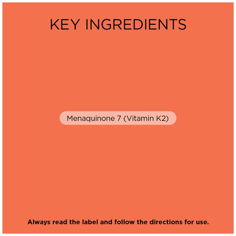 Go Healthy K2 180mcg Advanced Bone Care 30 Soft Capsules