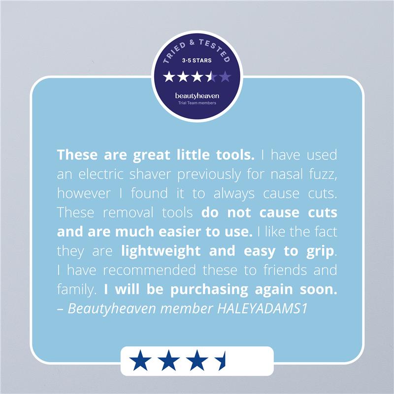 Manicare Nasal Fuzz Remover 3 Pack