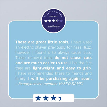 Manicare Nasal Fuzz Remover 3 Pack