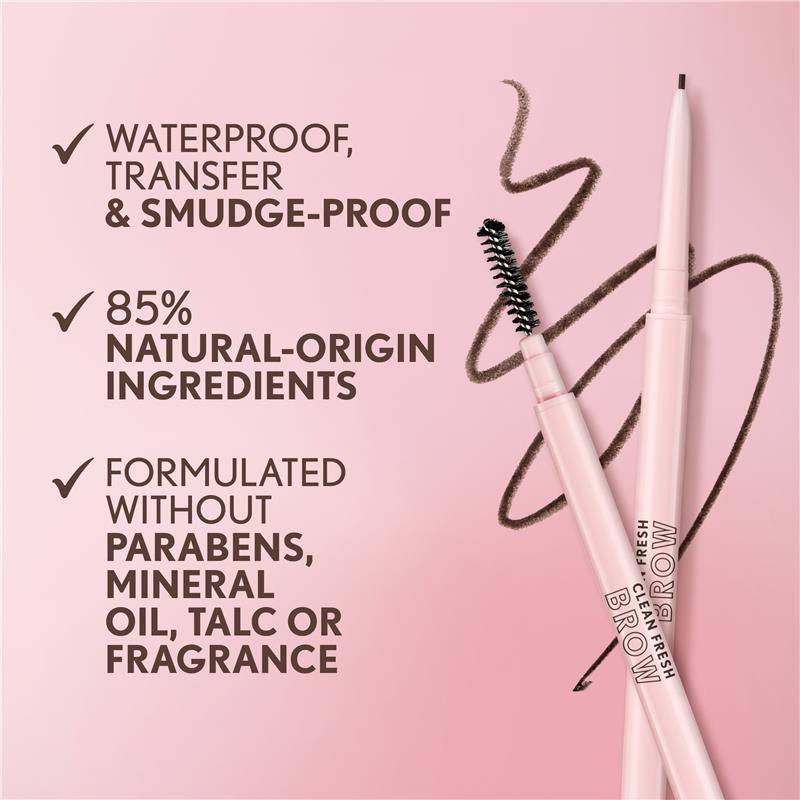 Covergirl Clean Fresh Brow Nano Pencil 600 Dark Brown 0.04g