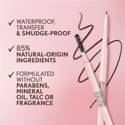 Covergirl Clean Fresh Brow Nano Pencil 600 Dark Brown 0.04g