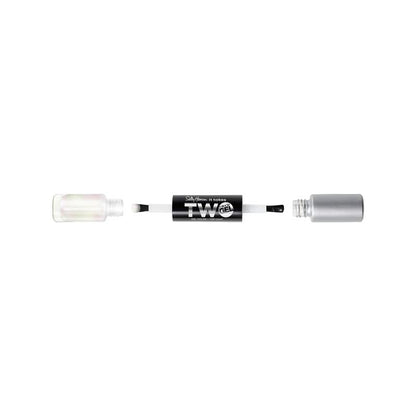 Sally Hansen Miracle Gel Dual Ended Nail Polish Twinkle Whites 7ml