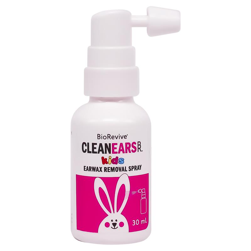 BioRevive Clean Ears Kids Spray - 30ml for Gentle Ear Care