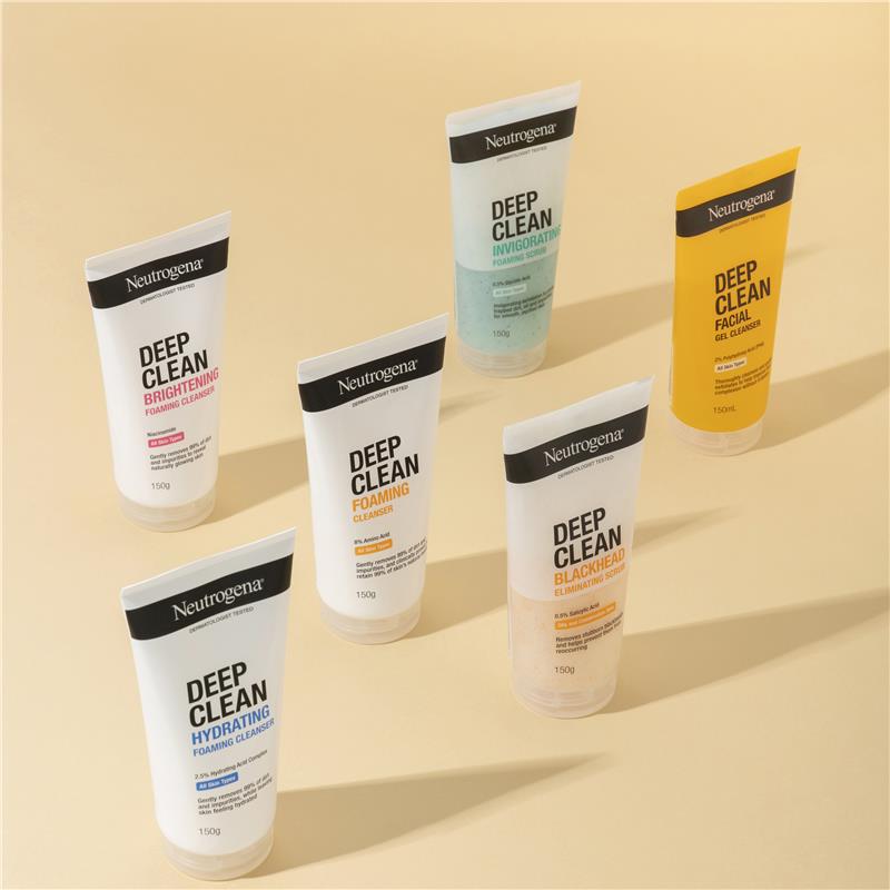 Neutrogena Deep Clean Hydrating Foaming Cleanser 150g