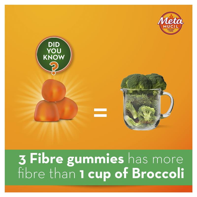 Metamucil Fibre Gummies 120 Pack