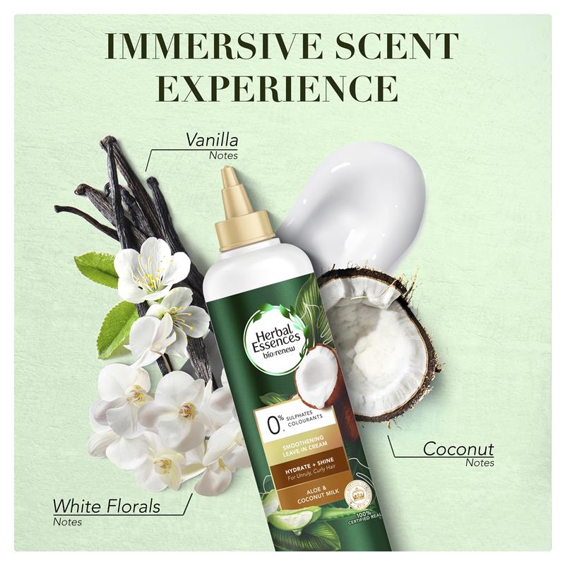 Herbal Essences Bio Renew Coconut Milk & Aloe Smoothening Leave-In Cream 270ml