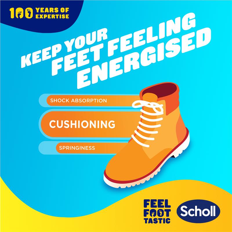 Scholl Gel Activ Insole Work & Boot Large