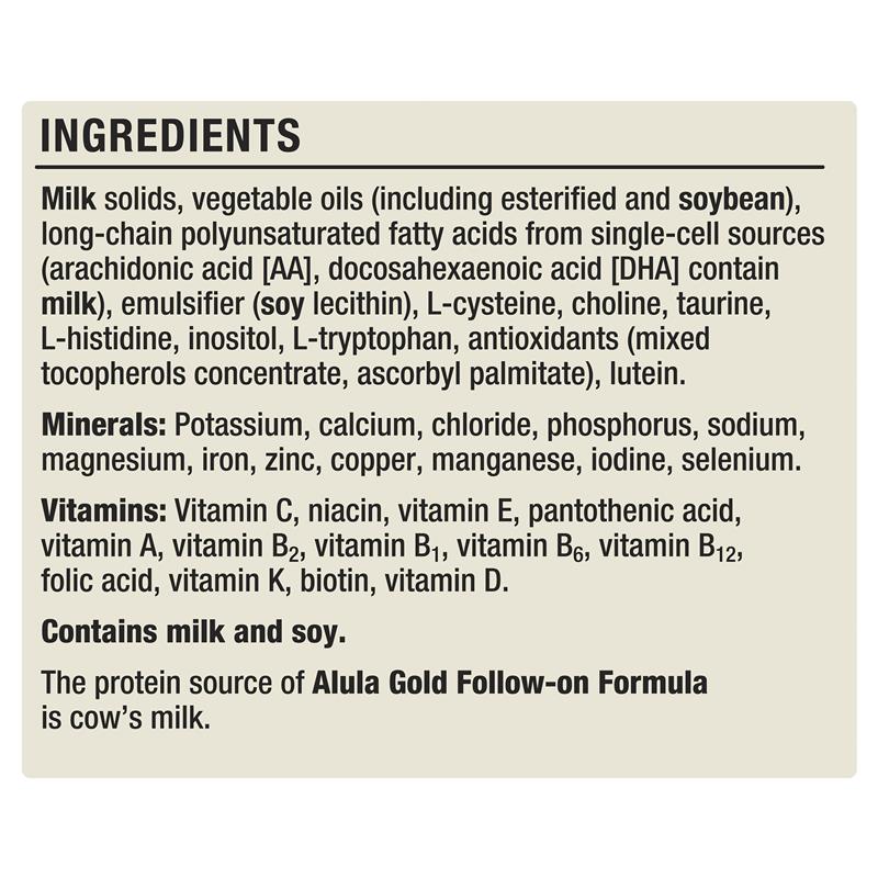 Alula Gold Stage 2 Follow-On Formula 6-12 Months - 900g