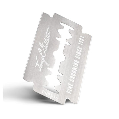 King C Gillette Platinum Stainless Steel Safety Razor Blades - 10 Blades