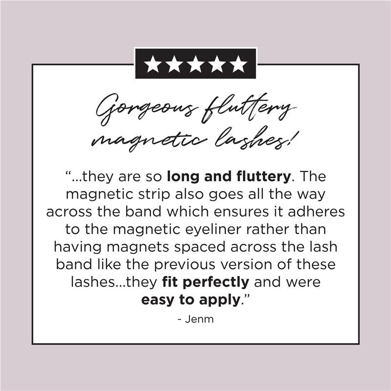 Glam By Manicare Pro Magnetic Infused Jourdan Lashes Length