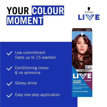 Schwarzkopf LIVE Colour Blueberry Semi Permanent 75ml