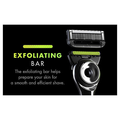 GilletteLabs 5-Blade Universal Razor Refills, 12 Pack for Heated & Exfoliating