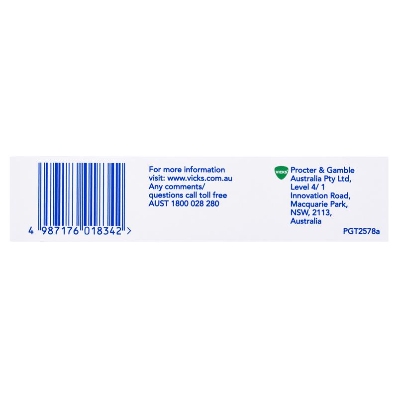 Vicks VapoDrops Immune Support Blackcurrant 16 Lozenges - With Zinc & Vitamin C