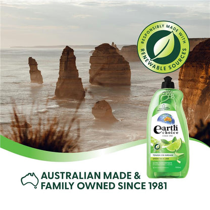 Earth Choice Ultra Concentrate Dishwashing Liquid - Green Tea & Lime 900ml