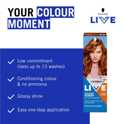 Schwarzkopf LIVE Colour Aztec Copper Semi Permanent 75ml
