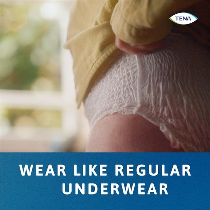 Disposable TENA ProSkin Super Incontinence Pants - Large, 12 Pants