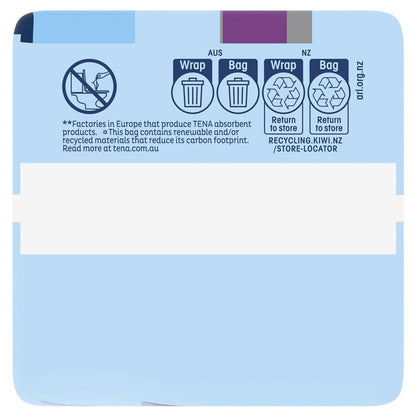 TENA Ultrathin Mini Plus Incontinence Pads 16-Pads– Triple Protection
