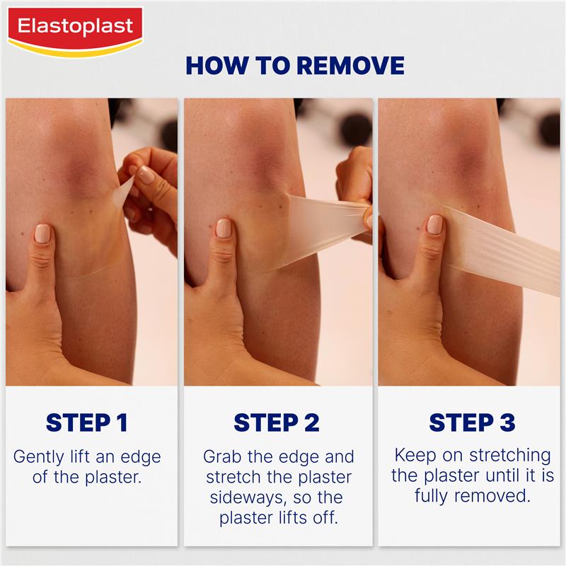 Elastoplast Second Skin Protection Strips - 3.6cm x 7.3cm (6 Pack)