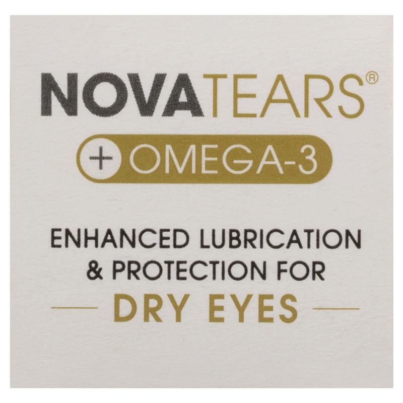 Nova Tears + Omega3 Preservative Free Lubricating Eye Drops 3ml