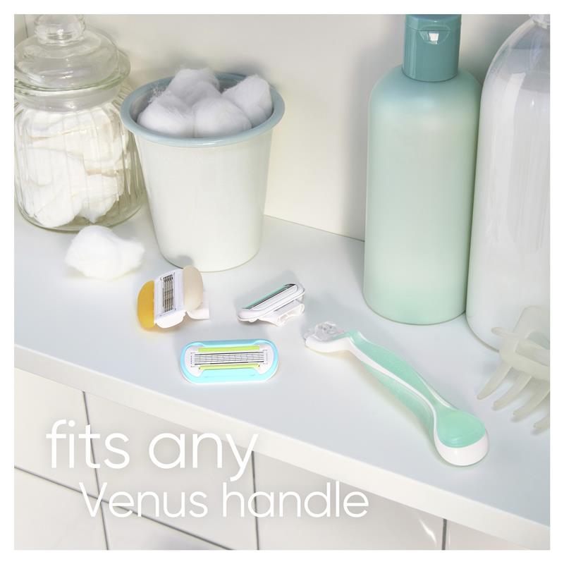 Gillette Venus Smooth Sensitive 3-Blade Razor Refills – 4 Pack