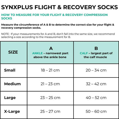 Synxplus Flight & Recovery Socks Beige Small