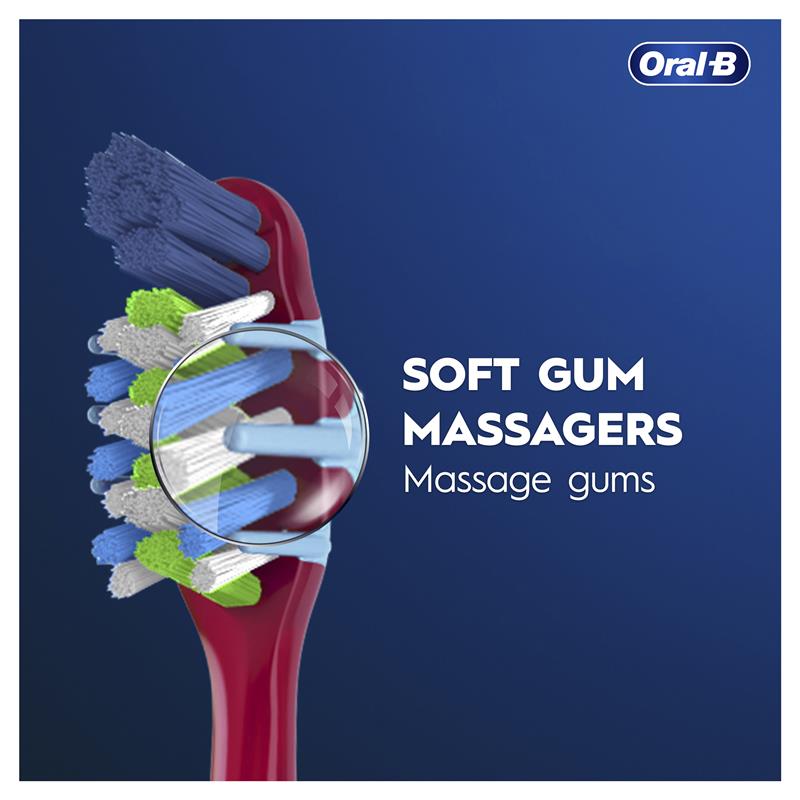 Oral-B Cross Action Toothbrush - 7 Benefits, 5 Pack