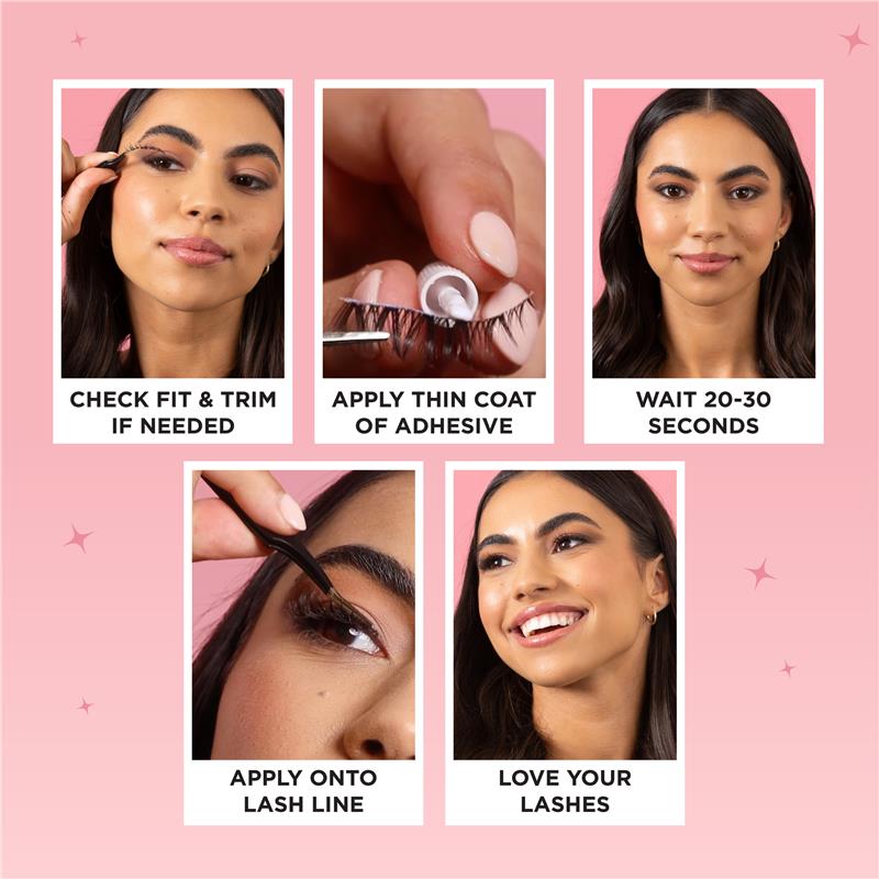 Glam By Manicare Skylar Flexi Lashes Luxe