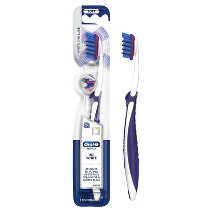 Oral-B 3D White Pro-Flex Whitening Luxe Manual Toothbrush - 1 Pack