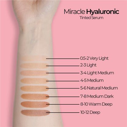 MCoBeauty Miracle Hyaluronic Tinted Serum 3-4 Light/Medium