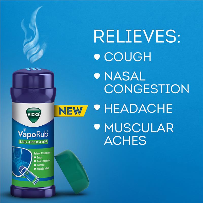 Vicks VapoRub Easy Applicator Vaporising Ointment 35g