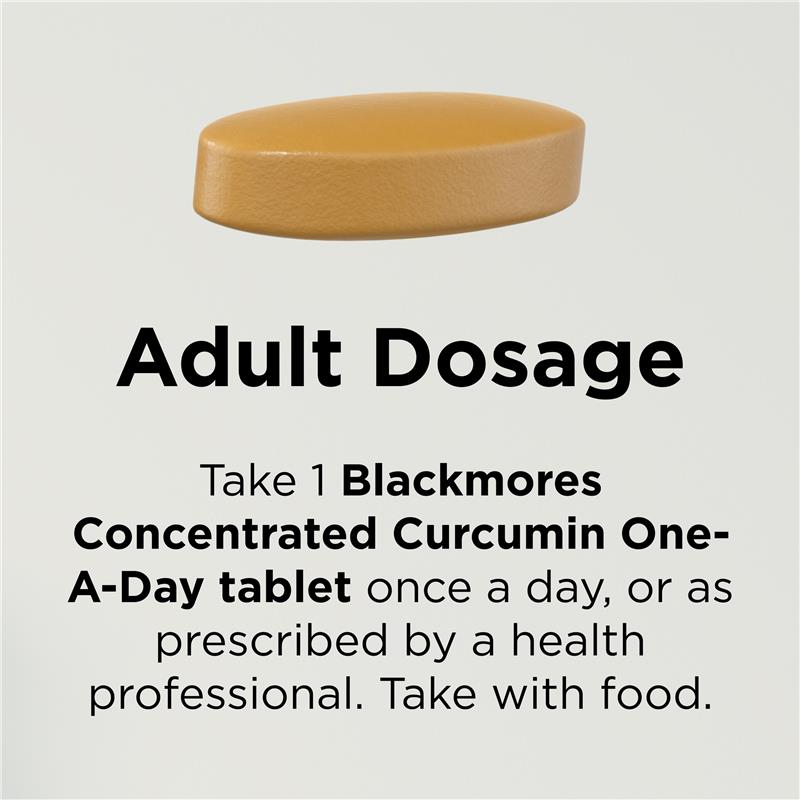 Blackmores Concentrated Curcumin One A Day 60 Tablets