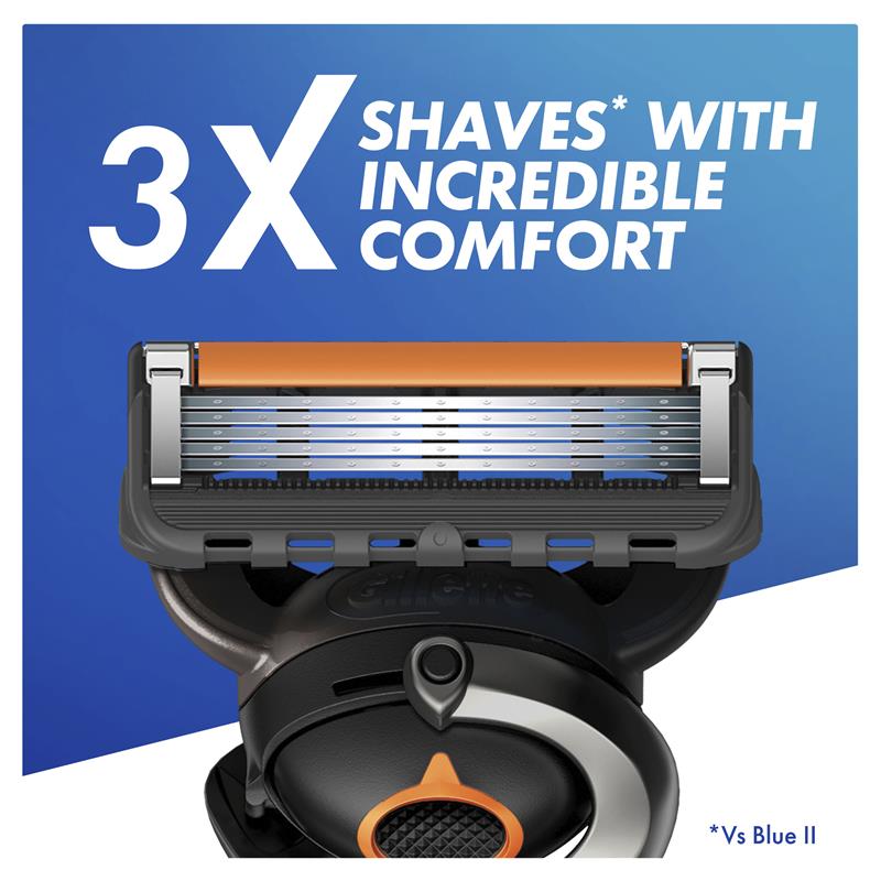 Gillette Fusion Proglide Razor + 2 Blade Refills