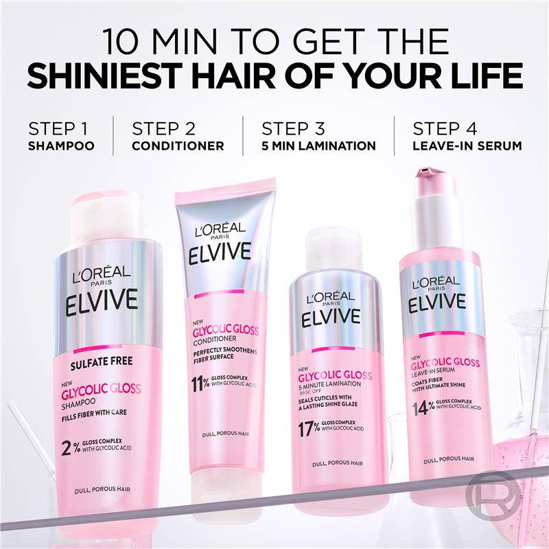 L'Oreal Paris Elvive Glycolic Gloss Conditioner 150ml