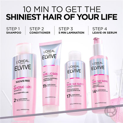 L'Oreal Paris Elvive Glycolic Gloss Conditioner 150ml