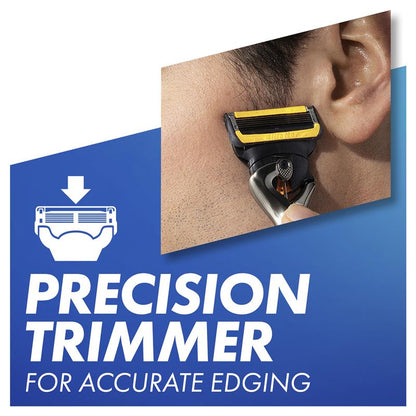 Gillette Fusion ProShield 8 Razor Blade Refills, Precision Trimmer