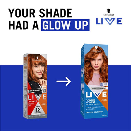Schwarzkopf LIVE Colour Aztec Copper Semi Permanent 75ml