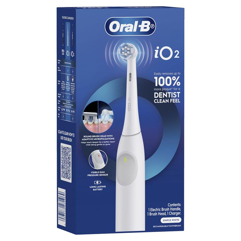Oral-B iO Series 2 Electric Toothbrush - White
