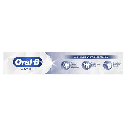 Oral-B 3D White Enamel Strengthening Toothpaste 190g