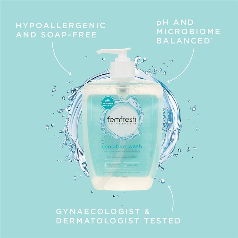 Femfresh Sensitive Wash 600ml