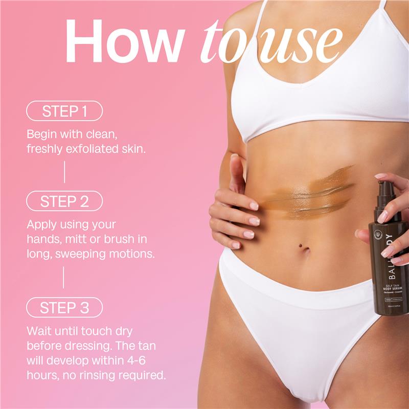 Bali Body Self Tan Tinted Body Serum 180ml