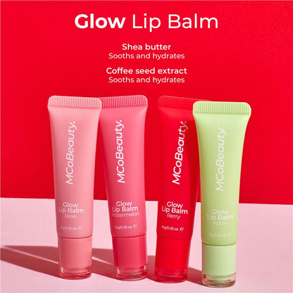 MCoBeauty Glow Lip Balm Rose NEW