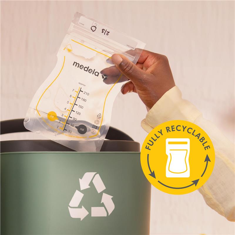 Medela Easy Pour Breast Milk Storage Bags - 50 Pack