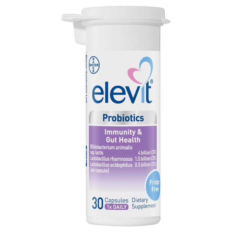 Elevit Probiotics for Immunity & Gut Health - 30 Capsules