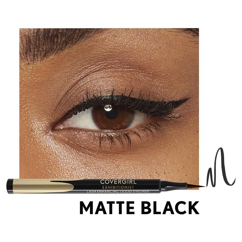 Covergirl Exhibitionist EyeLash Enhancing Liquid Liner 100 Matte Black