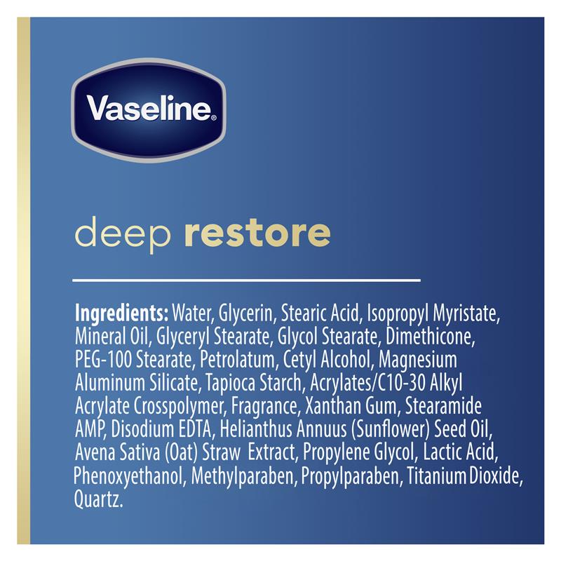 Vaseline Intensive Care Body Lotion Deep Restore 750ml - Deep Moisture for Healthy Skin