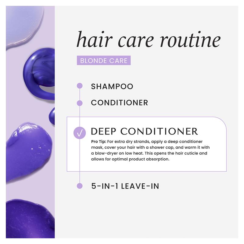 Hask Blonde Care Purple Deep Conditioner 50g Sachet